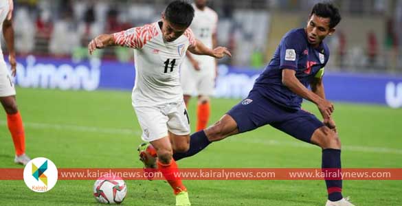 എ എഫ് സി ഏഷ്യന്‍ കപ്പില്‍ ഇരട്ട ഗോള്‍ നേടി ഇന്ത്യന്‍ താരം സുനില്‍ ഛേത്രി ചരിത്രനേട്ടത്തില്‍