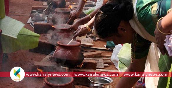 അനന്തപുരിയെ യാഗശാലയാക്കി ആറ്റുകാലമ്മയ്ക്ക് പതിനായിരങ്ങള്‍ പൊങ്കാല സമര്‍പ്പിച്ചു