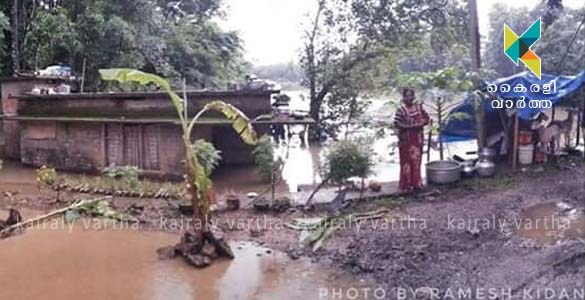 ആറു മാസം വെള്ളത്തിലും ആറു മാസം കരയ്ക്കുമായി  ഒരു കുടുംബം; 3 പെണ്‍കുട്ടികളുമായി ഒരച്ഛന്‍ വലയുന്നു