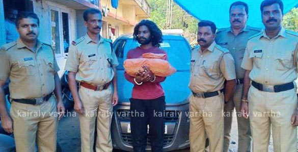 എക്സൈസ് ഉദ്യോഗസ്ഥരെ ആക്രമിച്ച്‌ കടന്ന യുവാവ് കഞ്ചാവും എംഡിഎംഎയും സഹിതം പിടിയില്‍