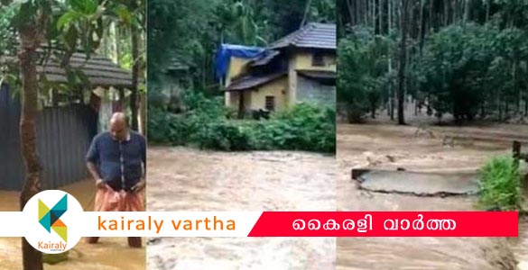 മലപ്പുറം ജില്ലയിലെ ശങ്കരമലയില്‍ വീണ്ടും ഉരുള്‍പൊട്ടി; നൂറോളം വീടുകളില്‍ വെള്ളം കയറി