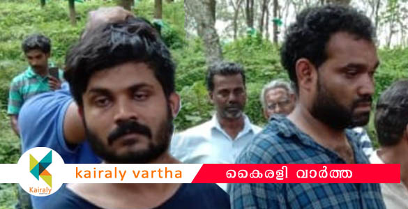 വൃദ്ധ ദമ്പതികളെ മർദ്ദിച്ച് വീട്ടിൽ പൂട്ടിയിട്ട് മോഷണം നടത്തിയ രണ്ട് യുവാക്കള്‍ പിടിയില്‍