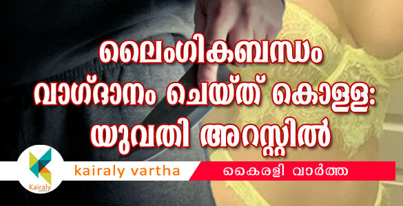 നഗ്നചിത്രം കാട്ടി സെക്സ് വാഗ്ദാനം; അവസാനം കത്തിമുനയില്‍ നിര്‍ത്തി കൊള്ളയും