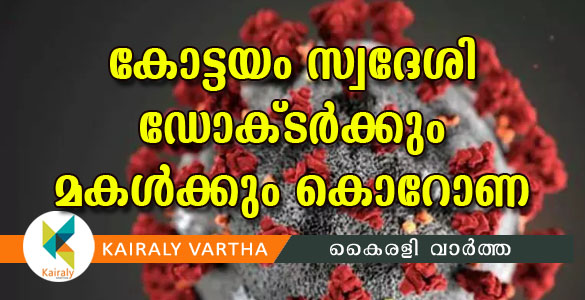 കോട്ടയം സ്വദേശി ഡോക്ടര്‍ക്കും മകള്‍ക്കും തമിഴ്നാട്ടിൽ കൊറോണ വൈറസ് ബാധ