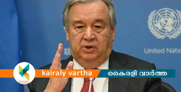 കോ​വി​ഡ് ഭീഷണിക്കിടെ ബുദ്ധ​ന്‍റെ സ​ന്ദേ​ശ​ങ്ങ​ൾ​ക്ക് പ്രാ​ധാ​ന്യ​മേ​റെ​ - യുഎൻ സെ​ക്ര​ട്ട​റി ജ​ന​റ​ൽ