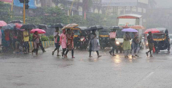 സംസ്ഥാനത്ത് 40 കിലോമീറ്റർ വരെ വേഗതയിൽ ഉള്ള കാറ്റിനും മഴയ്ക്കും സാധ്യത