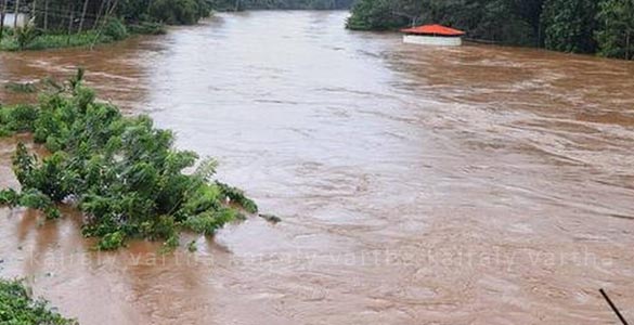 ജലനിരപ്പ് ഉയരുന്നു: മീനച്ചിലാറിന്‍റെ കരയിൽ താമസിക്കുന്നവർക്ക്‌ ജാഗ്രതാനിർദേശം