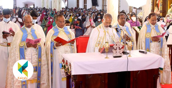 നവീകരിച്ച മാന്നാനം ആശ്രമ ദേവാലയത്തിന്‍റെ പുനർകൂദാശ  നടത്തി