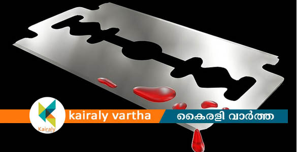 സഹപാഠി ബ്ലേഡ് കൊണ്ടു മുറിച്ചു; കഴുത്തിലും തോളിലുമായി 17 സ്റ്റിച്ചുകൾ