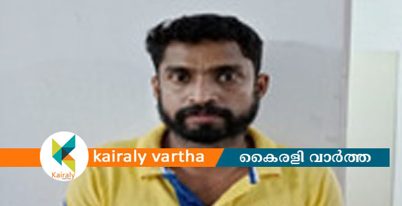 വൈക്കത്ത് വീട്ടമ്മയുടെ കഴുത്തില്‍ കിടന്ന  സ്വര്‍ണ്ണമാല മോഷ്ടിച്ച യുവാവ് അറസ്റ്റില്‍