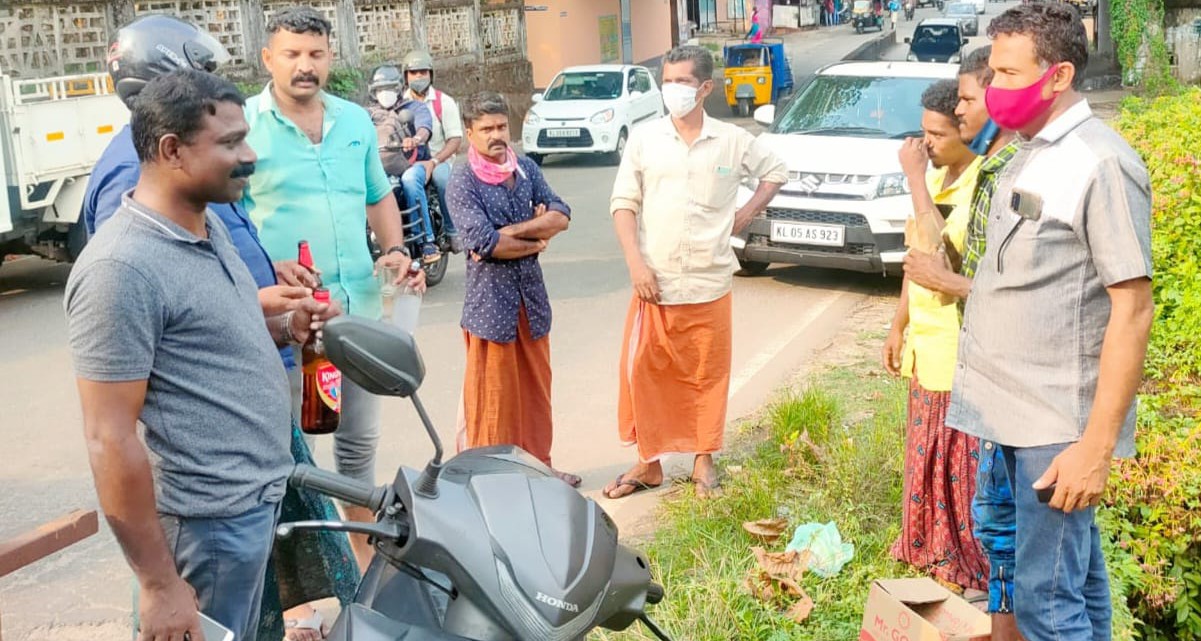 'ഇവിടിരുന്ന് രണ്ടെണ്ണം അടിച്ചാല്‍ പോലീസ് പൊക്കുമോ?': ആളറിയാതെ ചോദിച്ചത് സിഐയോട്