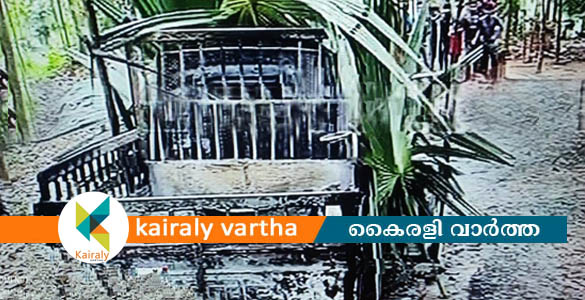 ഗുഡ്സ് ഓട്ടോയിൽ സ്ഫോടനം: ഒരു കുടുംബത്തിലെ മൂന്നു പേർ വെന്ത് മരിച്ചു