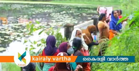 കൊല്ലം കൊട്ടാരക്കര ഗണപതി ക്ഷേത്രക്കുളം നവീകരണം ആരംഭിച്ചു