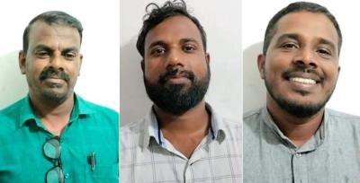 നി​രോ​ധ​നം ലം​ഘി​ച്ച് ജാ​ഥ; മൂ​ന്ന് പോ​പ്പു​ല​ർ ഫ്ര​ണ്ട് ​നേ​താ​ക്ക​ൾ അ​റ​സ്റ്റി​ൽ