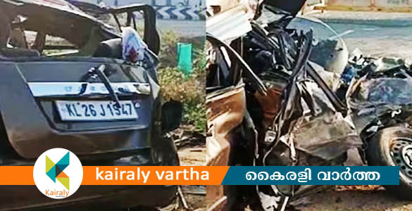 തേനിയിൽ കാർ ലോറിയിലിടിച്ച് അപകടം: കോട്ടയം സ്വദേശികളായ രണ്ട് യുവാക്കള്‍ മരിച്ചു