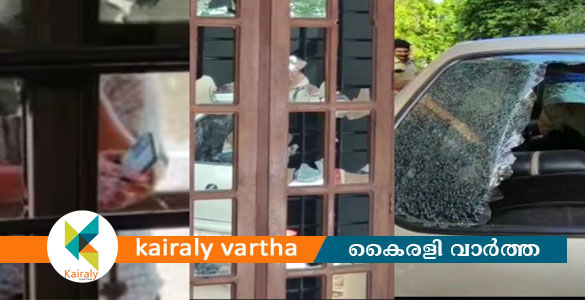 എബിവിപിക്ക് പിരിവ് നൽകിയില്ല; റിട്ട. എസ് ഐയുടെ വീടും വാഹനങ്ങളും അടിച്ചു തകർത്തു