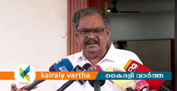 പാർട്ടി അരവിന്ദാക്ഷനൊപ്പം - സിപിഎം തൃശൂർ ജില്ലാ സെക്രട്ടറി എം എം വർ​ഗീസ്