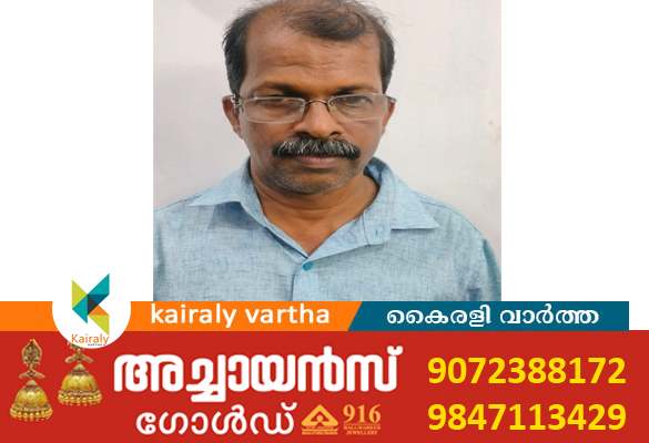 വീട്ടമ്മയുടെ മാല പൊട്ടിക്കാൻ ശ്രമം; കുമരകത്ത് മധ്യവയസ്കൻ അറസ്റ്റിൽ