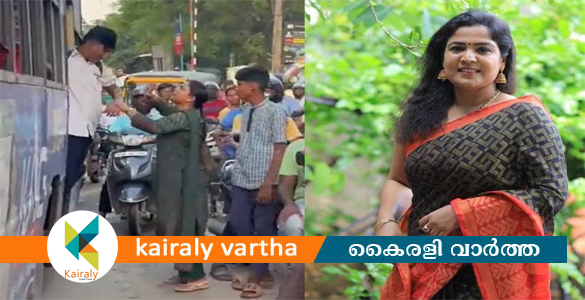 ബസില്‍ തൂങ്ങിനിന്ന് യാത്രചെയ്ത വിദ്യാർഥികളെ മർദിച്ചു; നടി രഞ്ജന നാച്ചിയാർ അറസ്റ്റിൽ