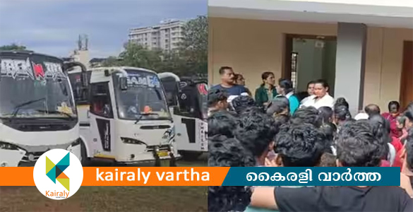 വിനോദയാത്ര പോകാന്‍ പുലർച്ചെ വിദ്യാർഥികളെത്തി; ബസുകൾ പിടിച്ചെടുത്ത് മോട്ടർവാഹന വകുപ്പ്