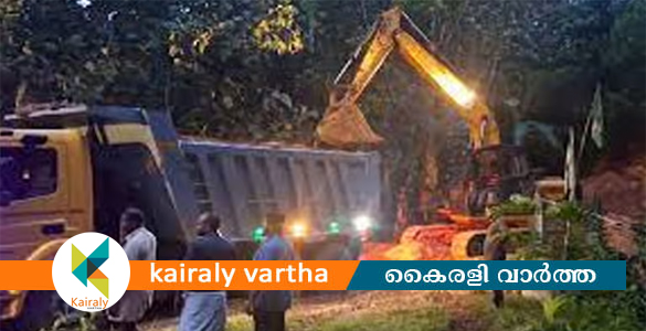 പാലമേൽ മറ്റപ്പള്ളിയിൽ മണ്ണെടുപ്പ്: പ്രതിഷേധം കടുപ്പിച്ച് നാട്ടുകാർ