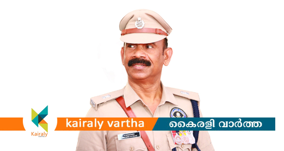 രാഷ്ട്രപതിയുടെ സ്തുത്യർഹ സേവനത്തിനുള്ള പോലീസ് മെഡൽ കോട്ടയം അഡീഷണൽ എസ്പി വി.സുഗതന്