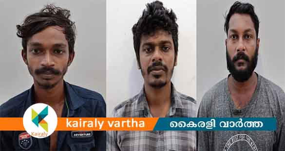 ഫിനാൻസ് സ്ഥാപനത്തിലെത്തി ജീവനക്കാരെ ആക്രമിച്ച കേസിൽ മൂന്നുപേർ അറസ്റ്റിൽ