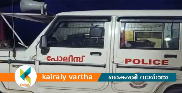 പാലക്കാട് ട്രെയിനിൽ നിന്നും വീണ യുവാവിന് രക്ഷകനായി പൊലീസ്