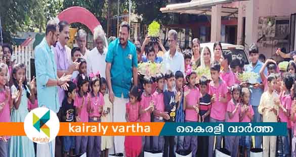 അക്കരപ്പാടം സ്‌കൂളിൽ ജൈവ പച്ചക്കറി-പൂകൃഷിയ്ക്കു തുടക്കം