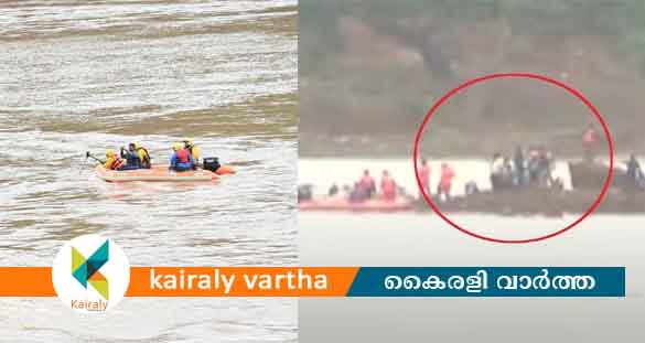 അര്‍ജുന്‍ രക്ഷാദൗത്യം: ഈശ്വർ മൽപെ ഒഴുകിപ്പോയി, നാവികസേന രക്ഷപ്പെടുത്തി