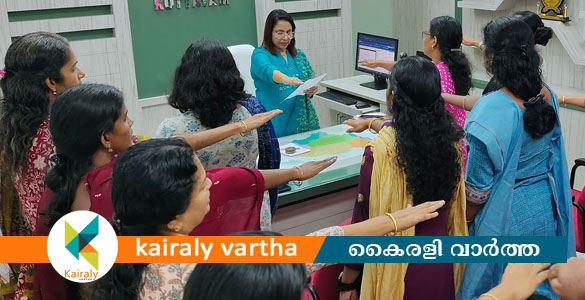 ശൈശവ വിവാഹത്തിനെതിരേ പ്രതിജ്ഞയെടുത്തു