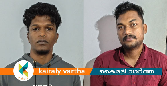 എക്സൈസ് ഉദ്യോഗസ്ഥനെ ആക്രമിച്ച കേസിൽ രണ്ടുപേർ അറസ്റ്റിൽ