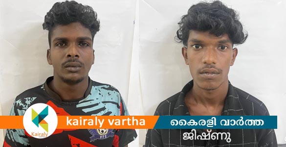 കോട്ടയം റെയിൽവേ സ്റ്റേഷനിൽ നിന്നും ബൈക്ക് മോഷണം;  പത്തനംതിട്ട സ്വദേശികള്‍ പിടിയില്‍