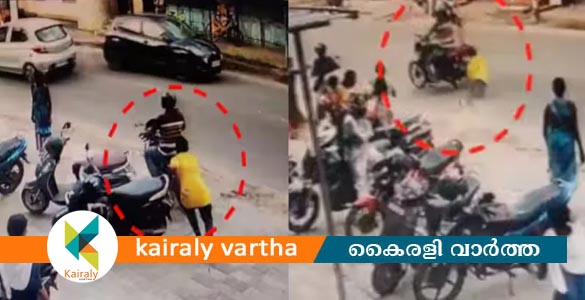 വനിതാ ജീവനക്കാരോട് അപമര്യാദയായി പെരുമാറി;  ചോദ്യം ചെയ്ത യുവാവിനെ ബൈക്കിൽ വലിച്ചിഴച്ചു