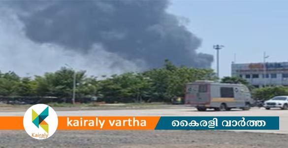 ഗുജറാത്തിൽ 242 യാത്രക്കാരുമായി പറന്ന എയർ ഇന്ത്യ വിമാനം തകർന്നുവീണു