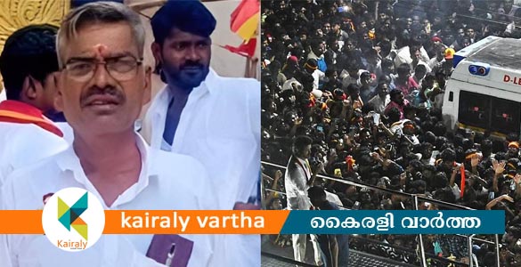 കരൂര്‍ ദുരന്തത്തിൽ മനംനൊന്ത് ടിവികെ നേതാവ് ജീവനൊടുക്കി