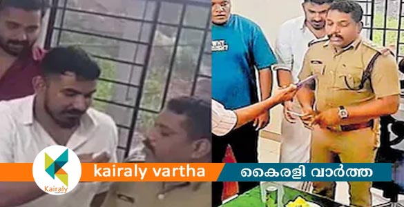 യൂത്ത് ലീഗ്, യൂത്ത് കോൺഗ്രസ് പ്രവർത്തകർക്കൊപ്പം പിറന്നാൾ ആഘോഷം; കൊടുവളളി മുന്‍ ഇന്‍സ്‌പെക്ടര്‍ക്ക് സസ്‌പെന്‍ഷന്‍