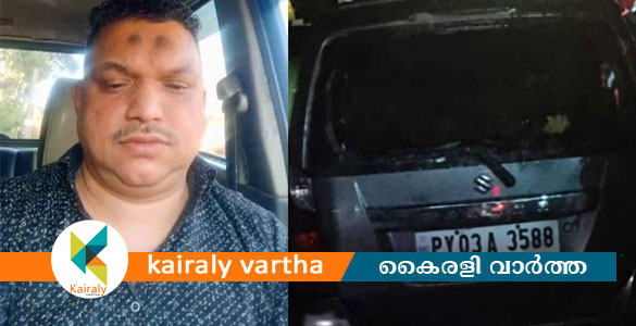 ഭാര്യയും മക്കളുമായി കാറിൽ കയറി തീകൊളുത്തി ആത്മഹത്യാശ്രമം; യുവാവ് മരിച്ചു