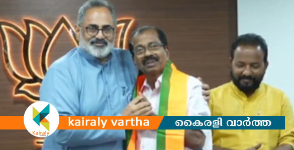 കെപിസിസി സെക്രട്ടറി തൊടിയൂർ രാമചന്ദ്രൻ ബിജെപിയിൽ