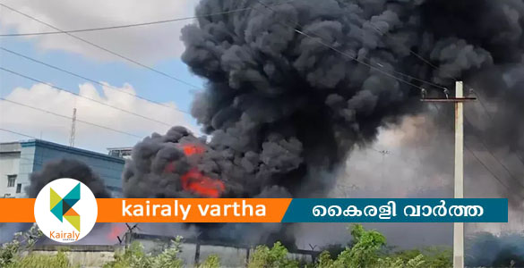 ചെന്നൈയിൽ എണ്ണ സംഭരണ കേന്ദ്രത്തിൽ വൻ തീപിടിത്തം; രണ്ട് അ​ഗ്നിരക്ഷാ ഉദ്യോ​ഗസ്ഥർക്ക് പരിക്ക്