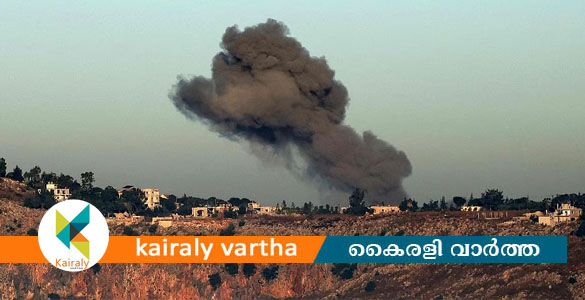 ലെബനനിൽ ഇസ്രയേലിൻ്റെ വ്യോമാക്രമണം; അഞ്ച് പേർ കൊല്ലപ്പെട്ടു