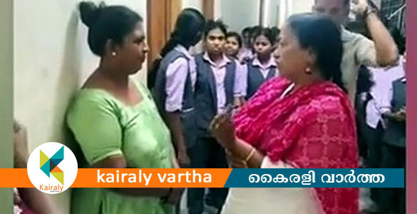 ഏറ്റുമാനൂർ എംആർഎസ് സ്&zwnj;കൂളിൽ രാത്രിയിൽ മന്ത്രിയുടെ മിന്നൽ പരിശോധന