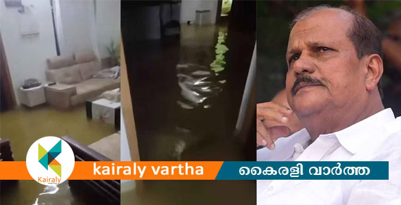 പി സി ജോര്&zwj;ജിന്റെ വീട്ടില്&zwj; വെള്ളം കയറി; 40 ലക്ഷം രൂപയുടെ നഷ്ടം