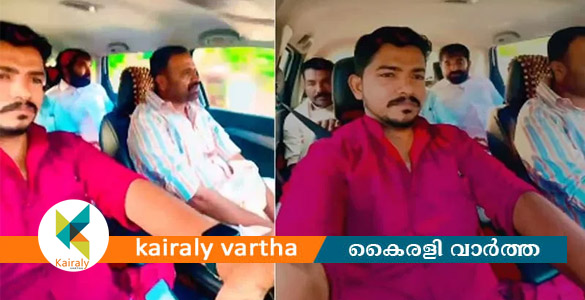 നിയമങ്ങൾ കാറ്റിൽ പറത്തി മന്ത്രിയുടെ പിഎയും എംഎൽഎയും; വാഹനം ഓടിച്ചുകൊണ്ട് ദൃശ്യങ്ങൾ ഫോണിൽ പകർത്തി