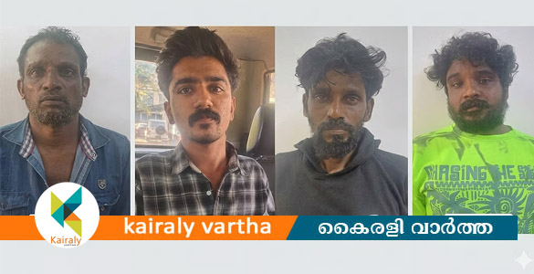 കോഴിക്കോട്&zwnj; പൊലീസുകാരനെ സിറിഞ്ചുകൊണ്ട്&zwnj; കുത്തി; നാലുപേർ പിടിയിൽ